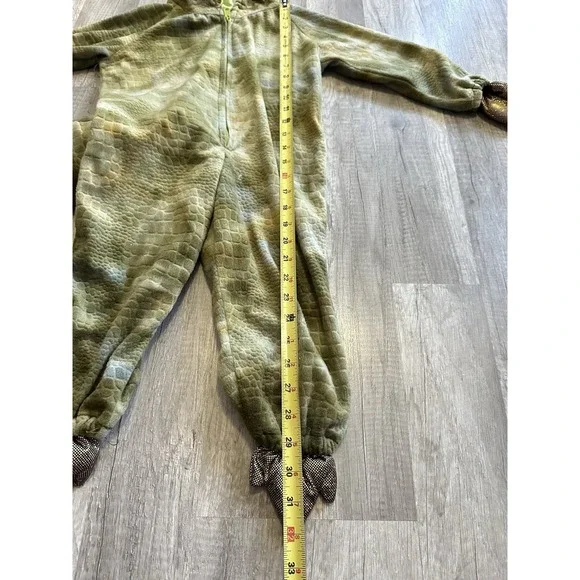 Imagination Workshop Toddler dragon costume Full front zip Hood  tail 2-3-4yrs. - Picture 7 of 14